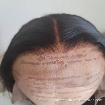 Straight Glueless Hd Full Lace Front Wig Wholesale Cheap Raw Brazilian Natural Human Hair Extension Lace Frontal Closure Wig